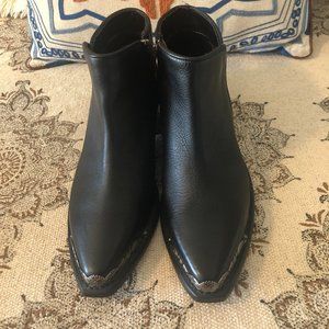 Boot Barn - Bootie, Black, Women's 8M